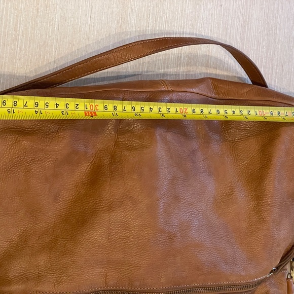 Pietro Alessandro Leather Bag Brien Crossbody Tote - Picture 8 of 9